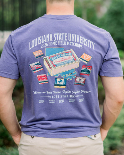 LSU 2026 Season Schedule Shirt