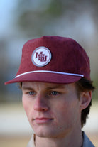 Mississippi State Maroon Hat with an old school MSU Logo patch