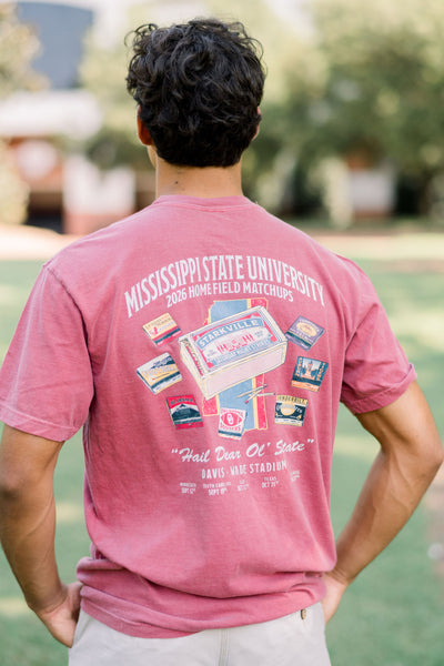 Mississippi State 2026 Season Schedule Shirt