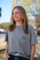 Local Merch Front Pocket Design Featuring Text “Northport Alabama EST 1871”