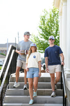 Ole Miss Camo Hat with a Leather patch with text “Mississippi University”