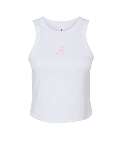 Pink Script A Tank Top