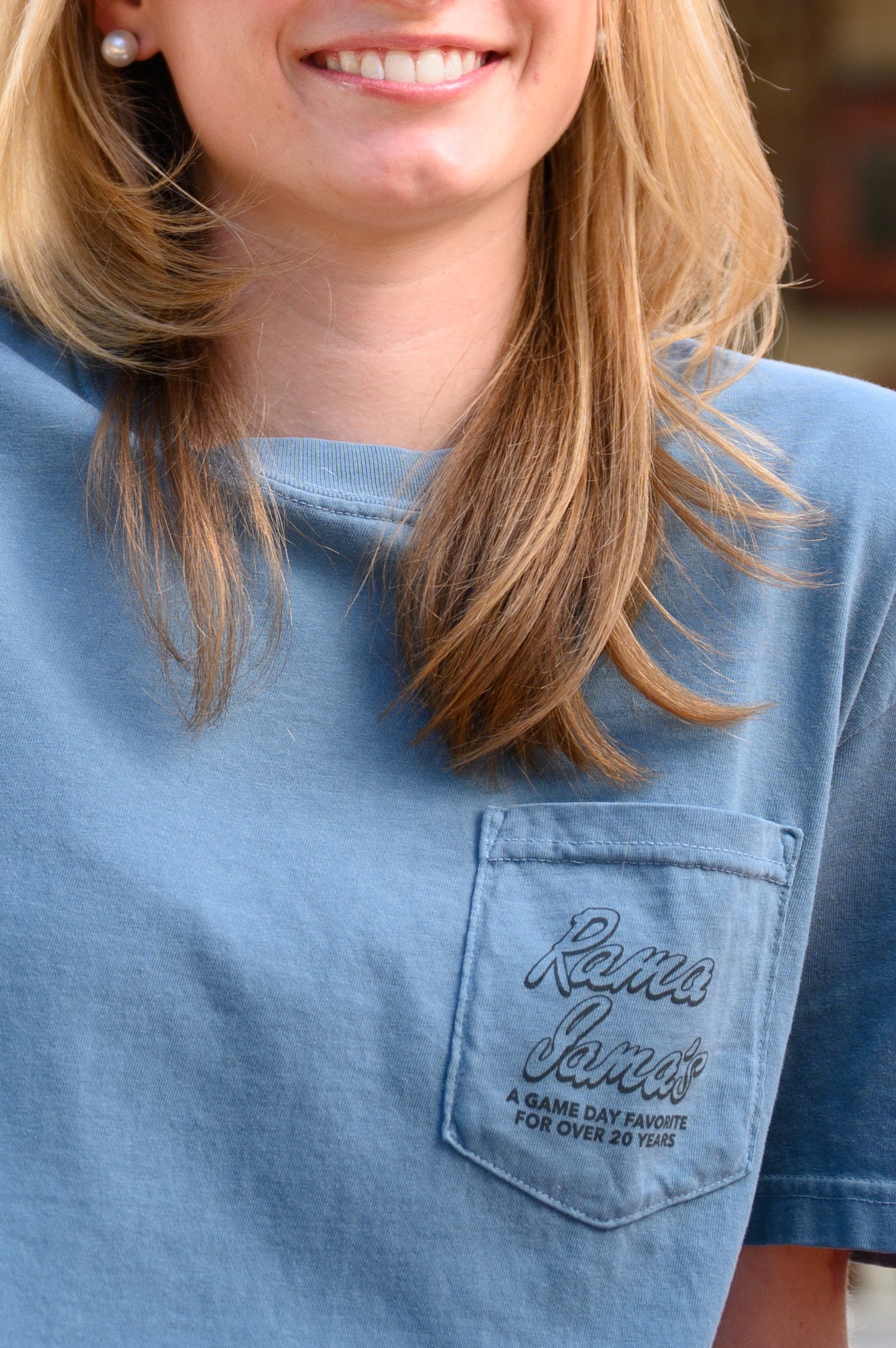 Rama Jama’s logo front pocket design