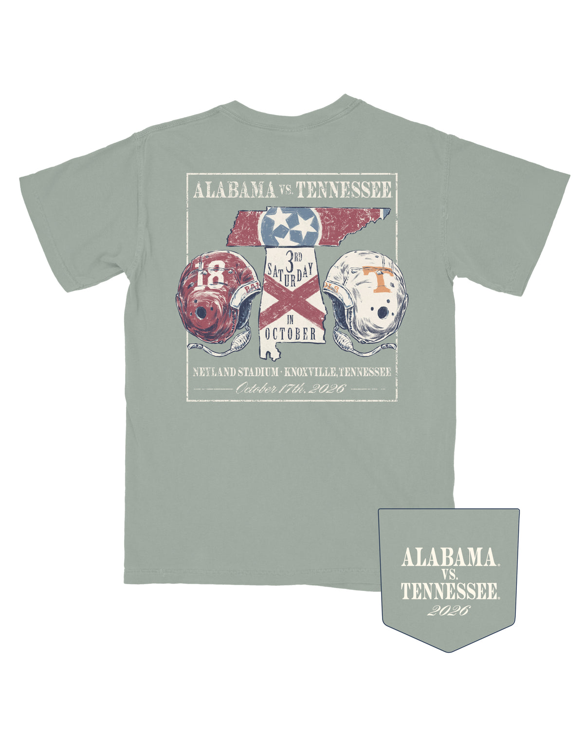 Alabama vs. Tennessee 2026 T-Shirt