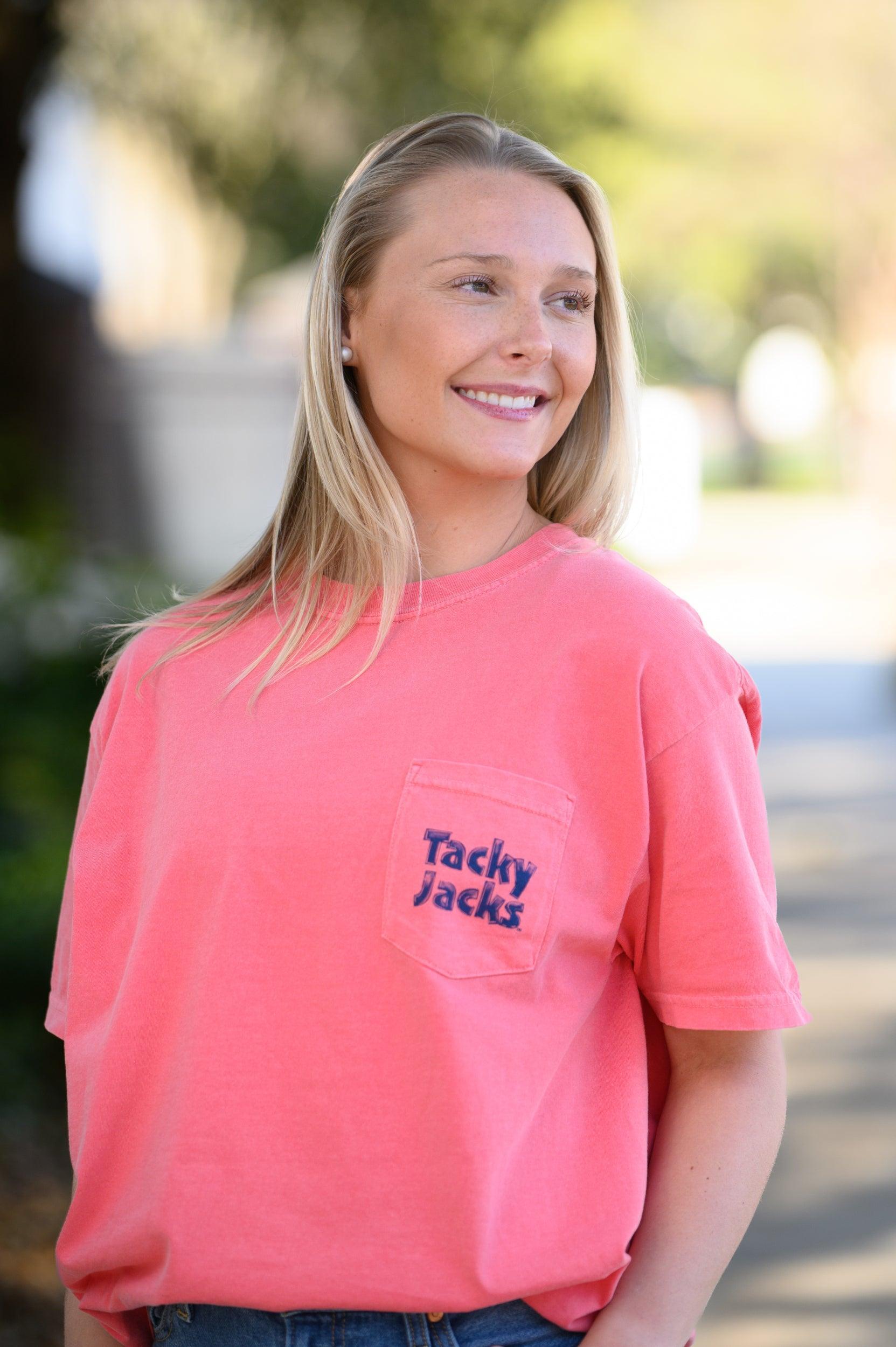 Tacky Jacks Logo front pocket design