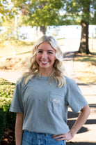 Auburn University Grey T-Shirt with an illustration of Bruce Pearl cheering above text “Thank You, Coach”