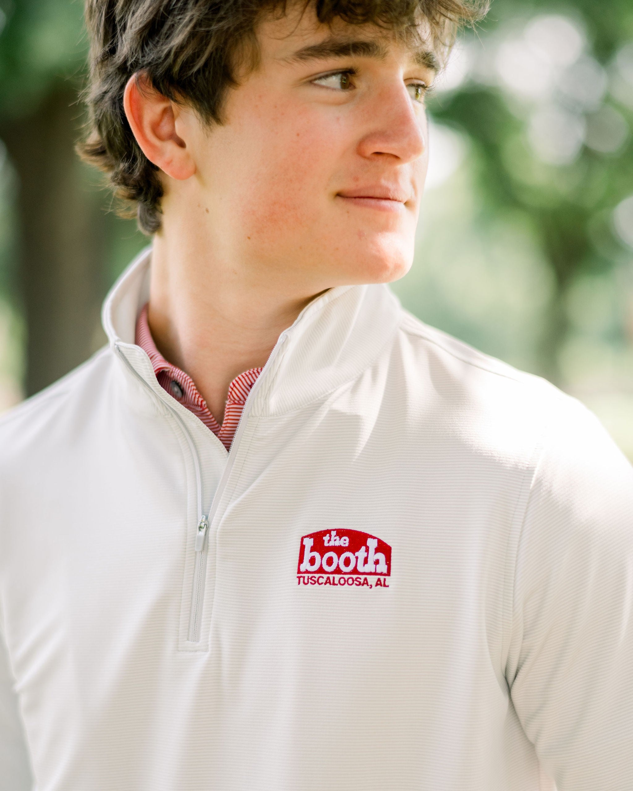 The Booth Logo Performance Pullover