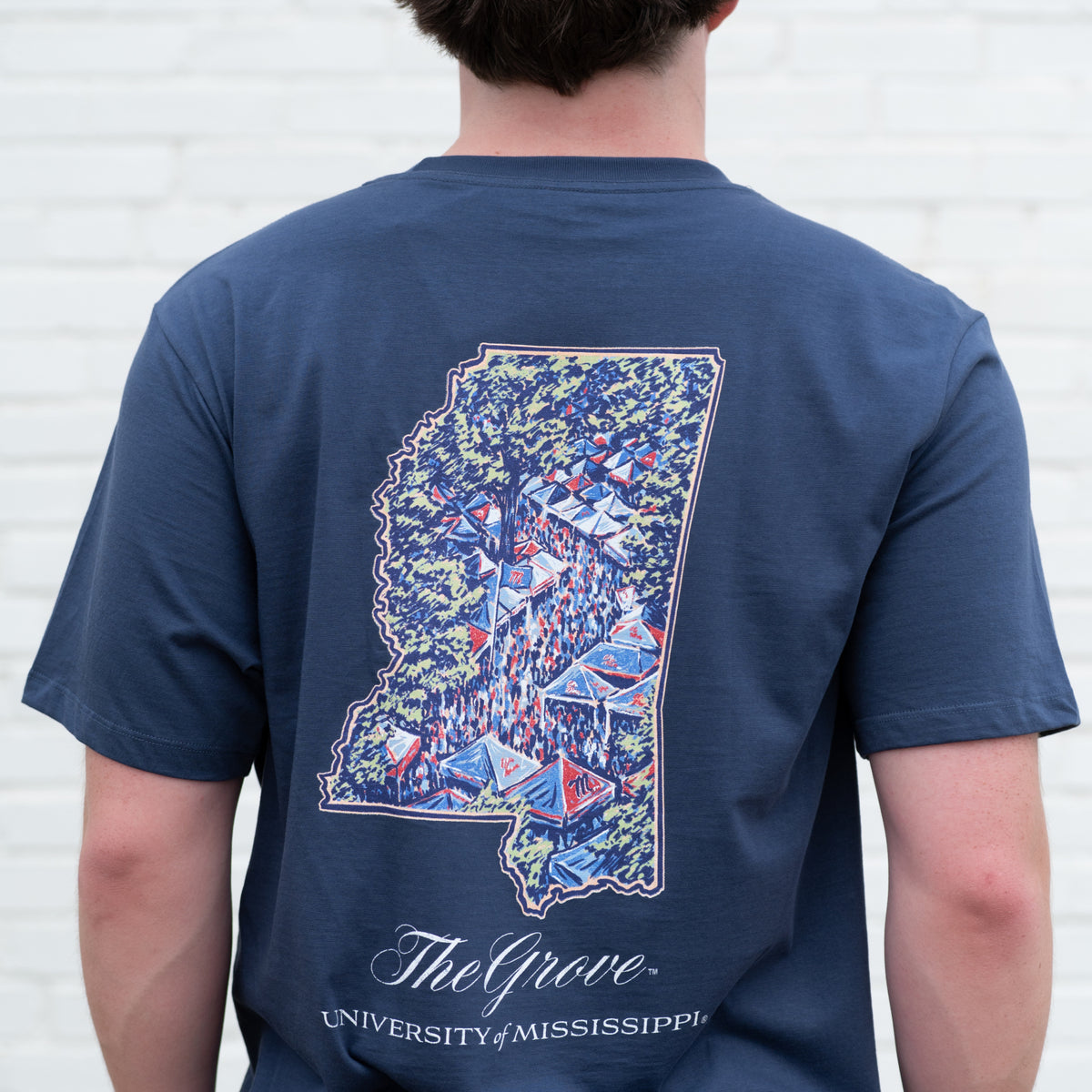 Grove T The Grove University of Mississippi T-Shirt | Rebel Style – JNJ Apparel ...