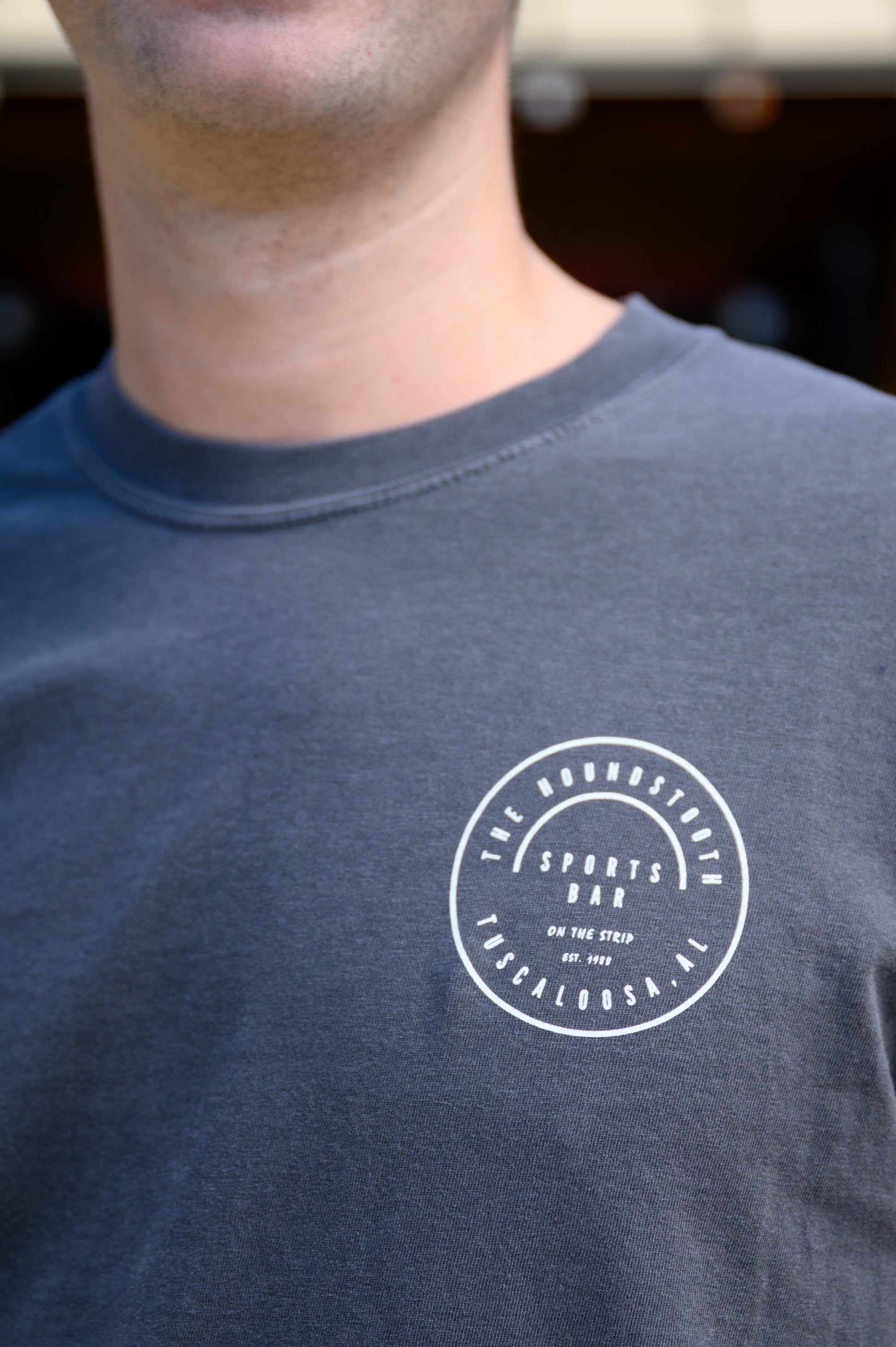 The Houndstooth Logo Left Chest Design