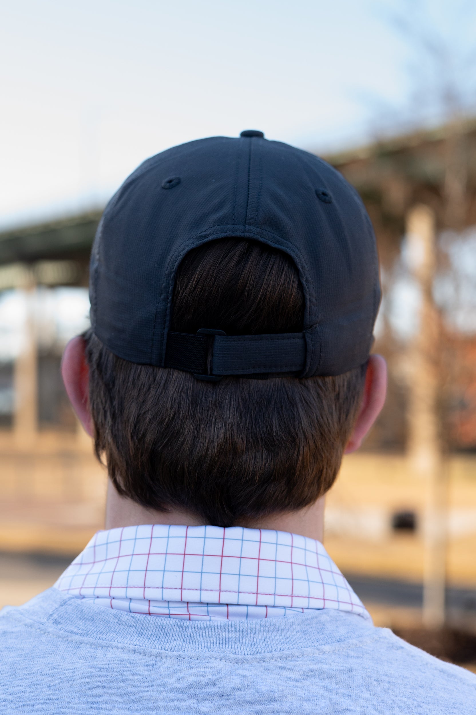 University of Alabama Grey/Red Flat bill Hat with a Vintage A Logo patch