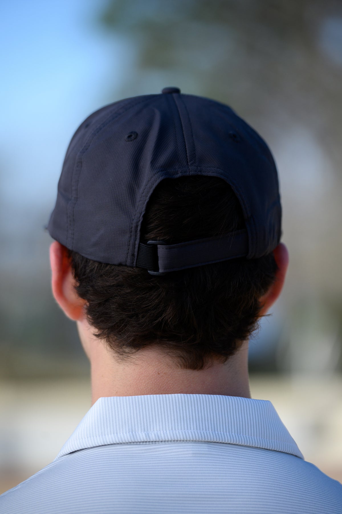 University of Alabama Grey Flat bill Hat with a Vintage A Logo patch
strap back