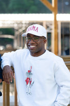 University of Alabama White Hat with Red text "BAMA"