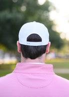University of Alabama White Hat with Red text "BAMA"