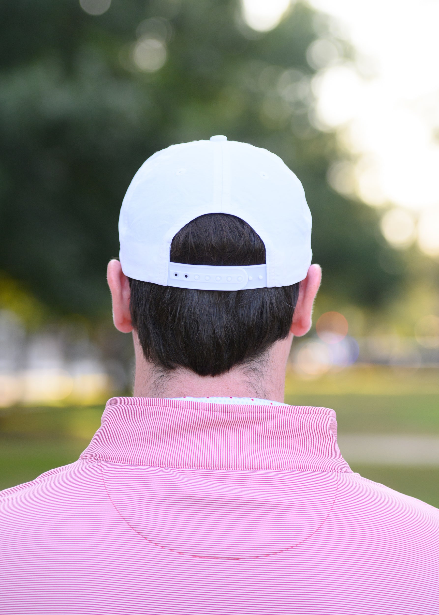 University of Alabama White Hat with Red text "BAMA"