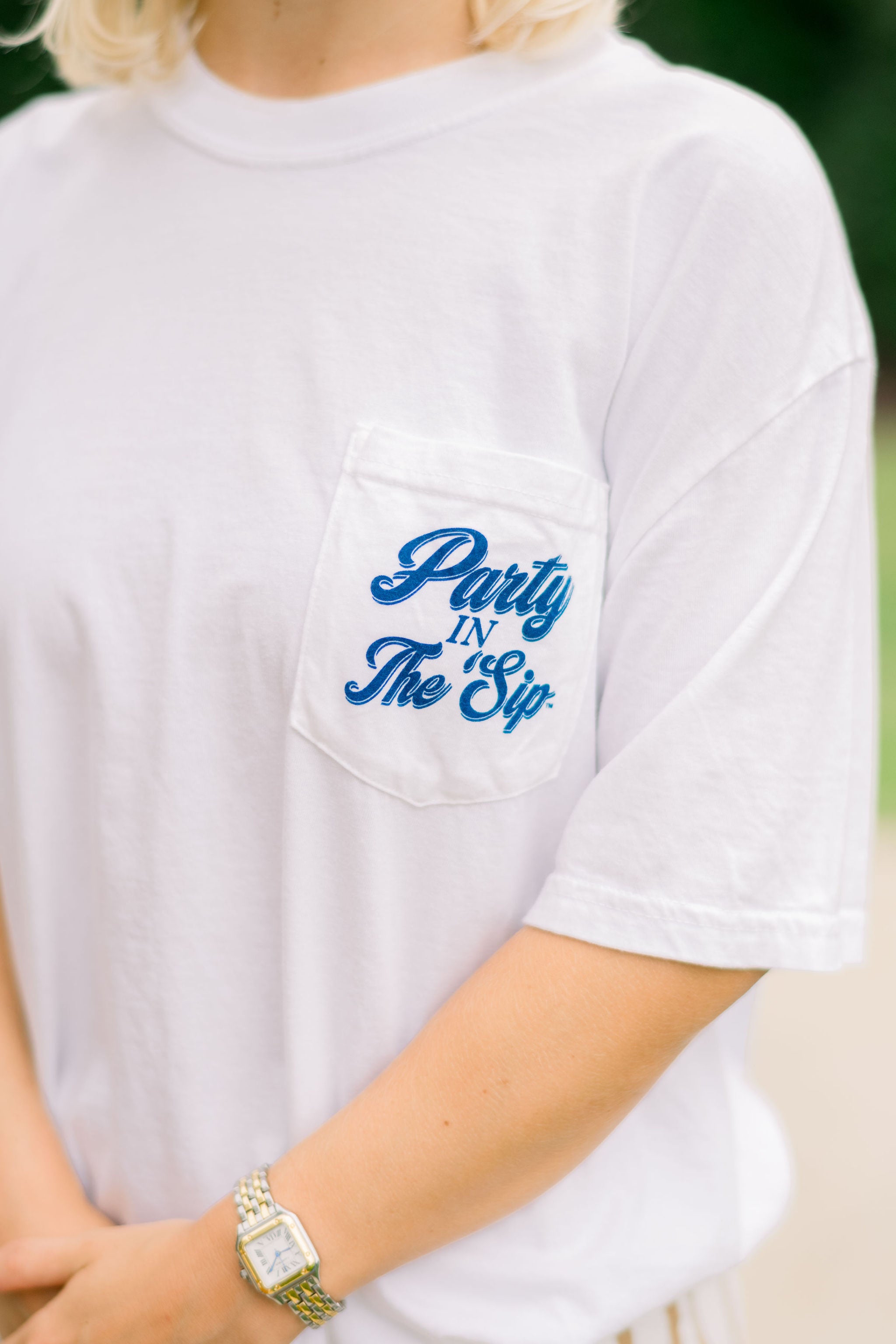 Party in The' Sip Front Pocket