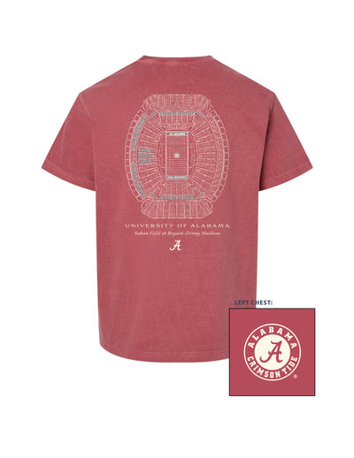 Bryant-Denny Stadium Blueprint (Youth)