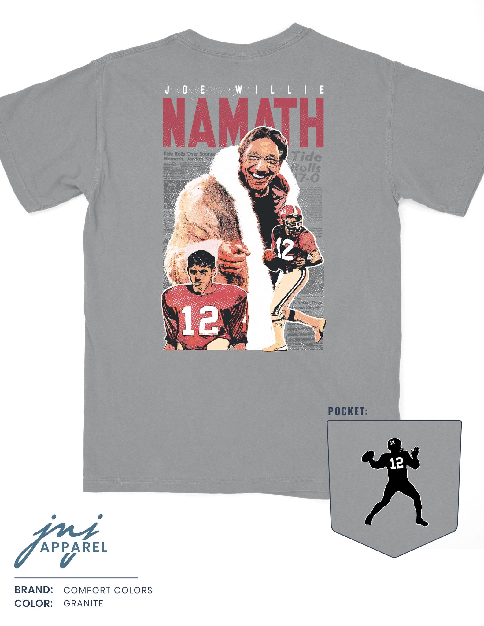 Joe Willie Namath T-Shirt