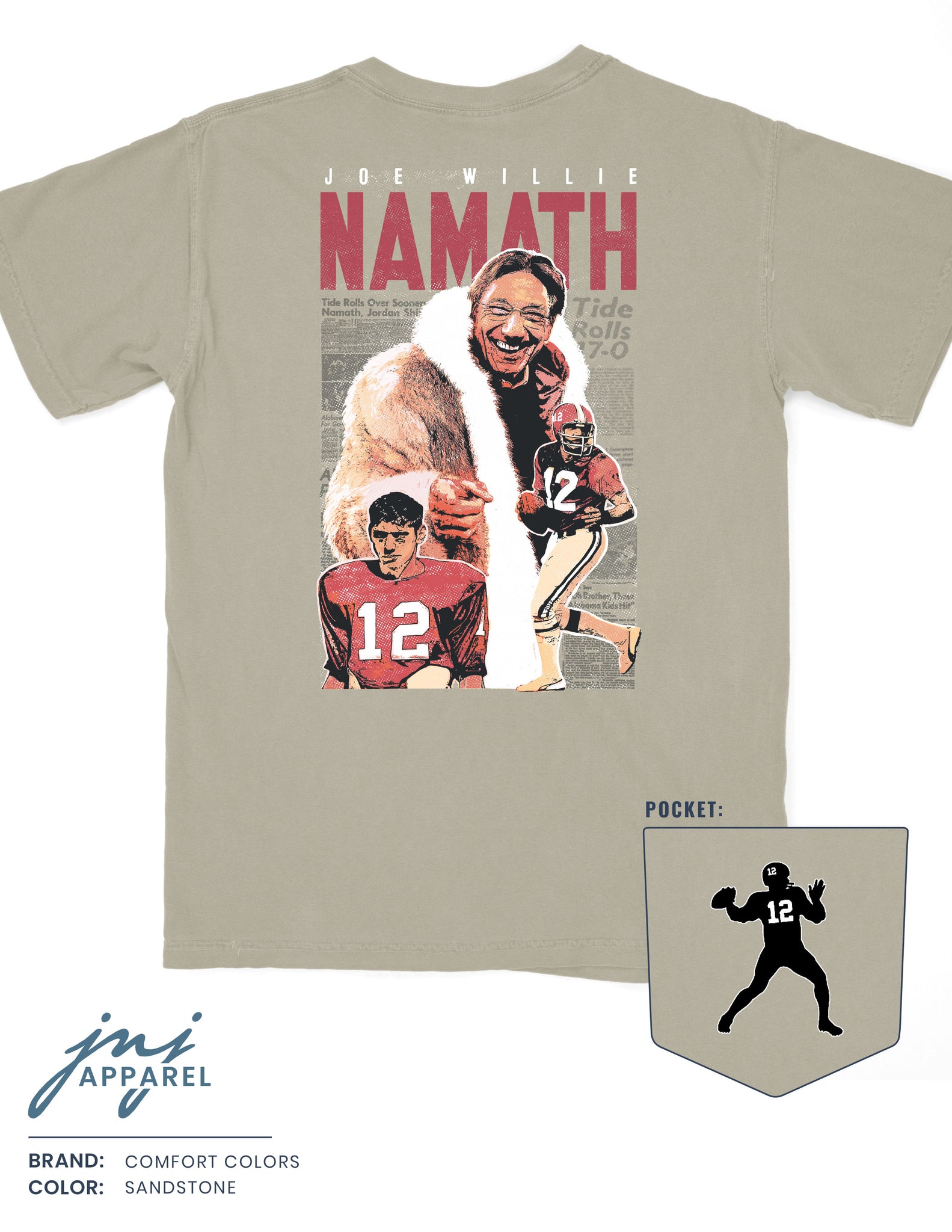 Joe Willie Namath T-Shirt