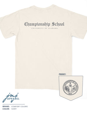 Championship School T-Shirt - Quick Ship