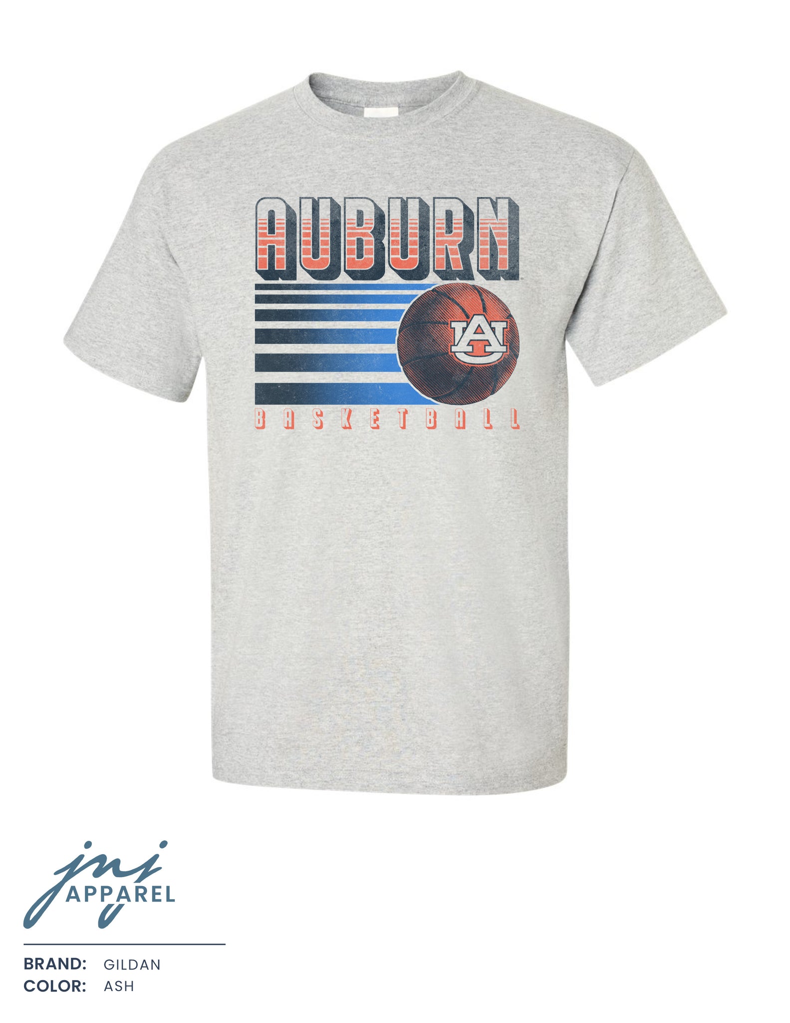 Auburn Basketball Vintage T-Shirt