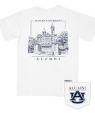 Auburn University Alumni T-Shirt Detail