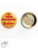 Gallettes Yellow Hammered Button