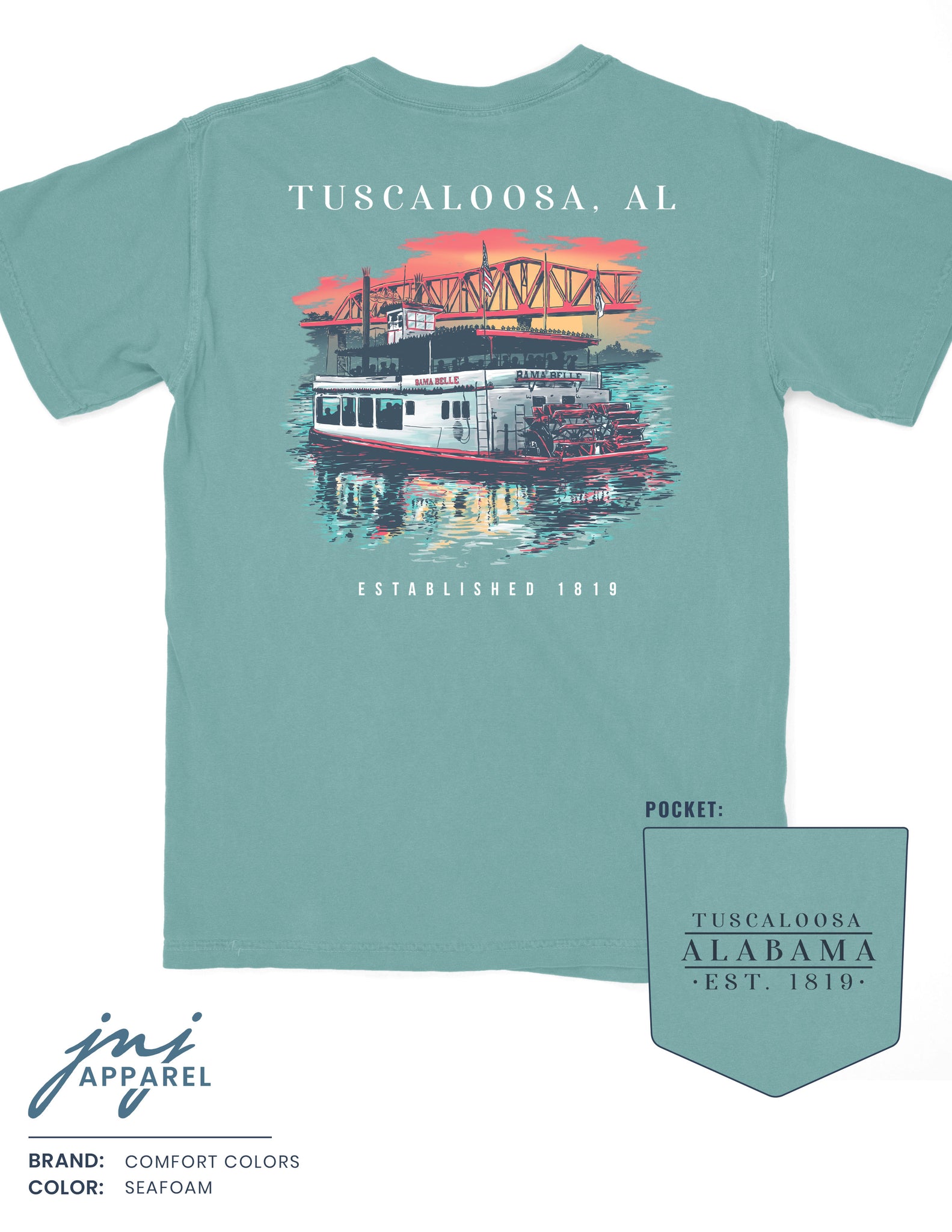 Tuscaloosa, AL T-Shirt - Quick Ship