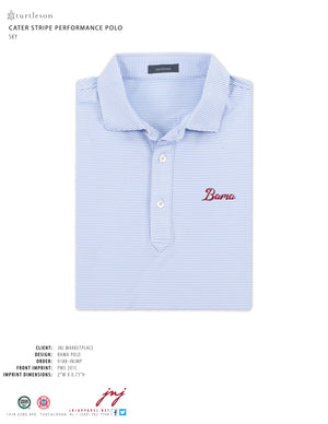 Bama Turtleson Polo - Quick Ship