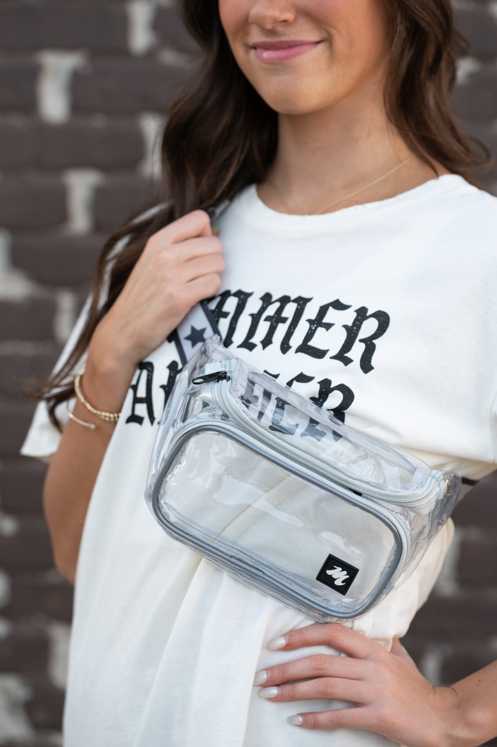 University of Alabama Clear Gameday Fanny Pack matches stadium guidelines