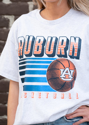 Auburn Basketball Vintage T-Shirt - Quick Ship