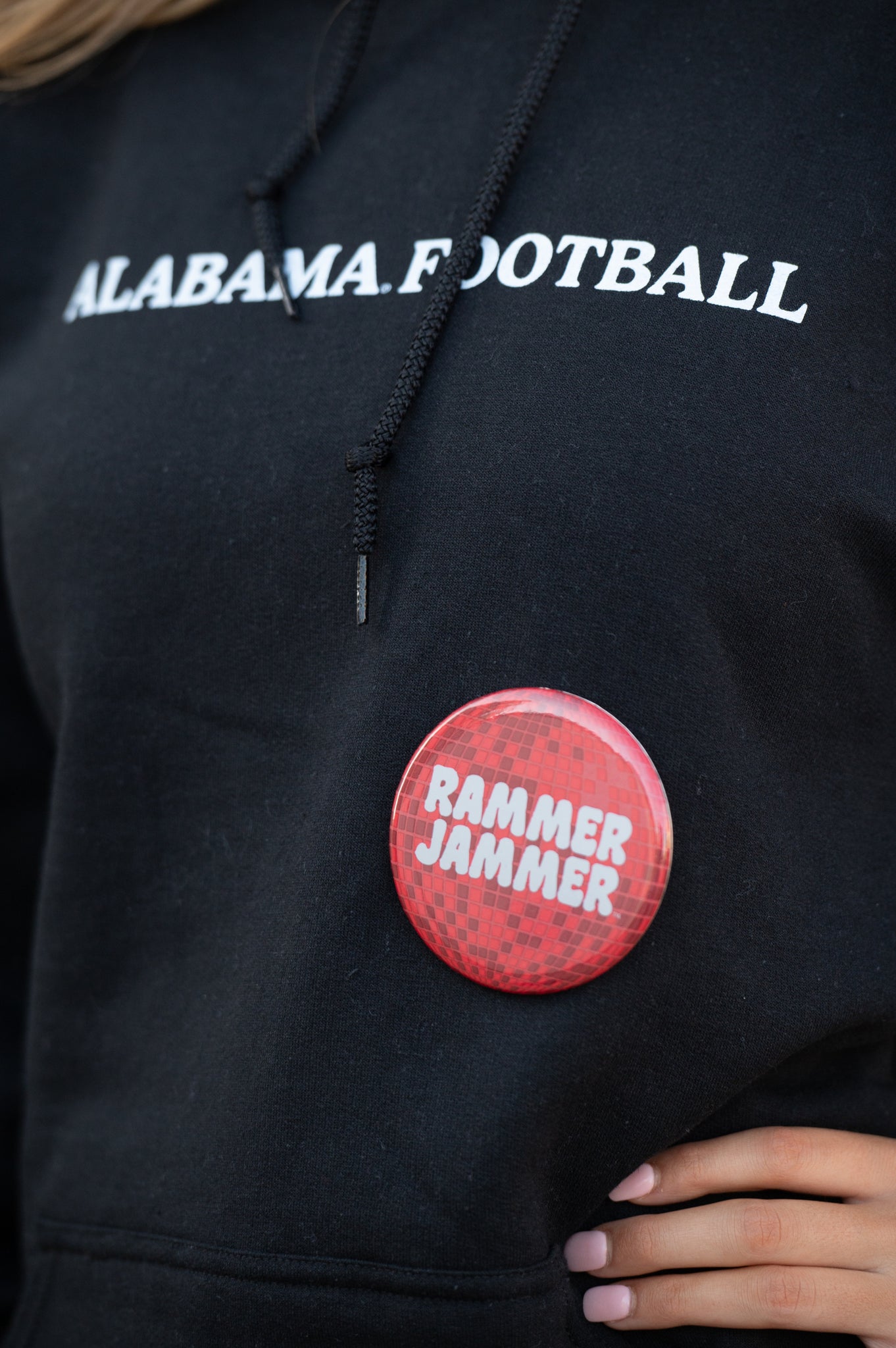 Rammer Jammer Disco Ball Button - Quick Ship