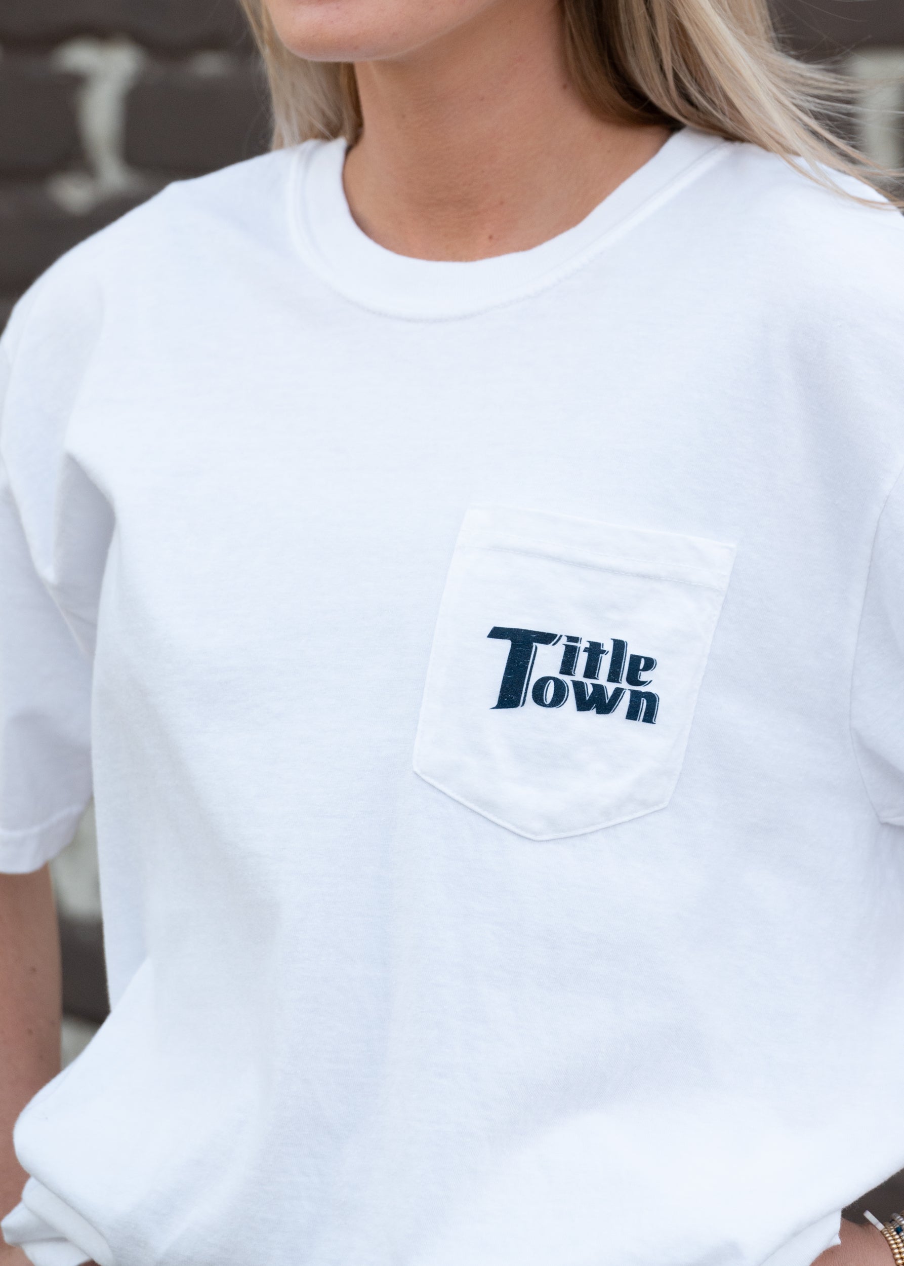 Title Town T-Shirt Pocket